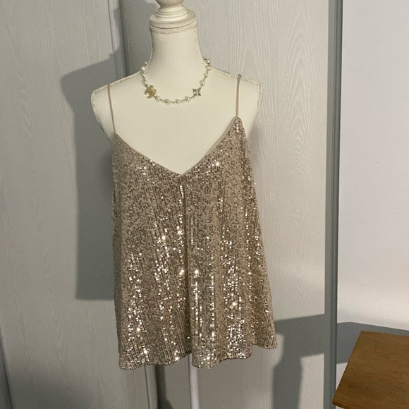 Banana Republic sequined camisole - Picture 1 of 6